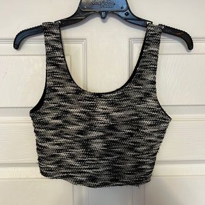 Hollister cropped tank top. Size small.
